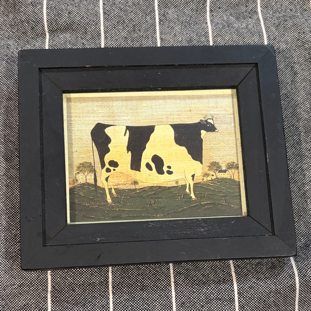 Warren Kimble Vermont Cow Paint